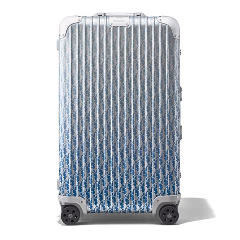 dior and rimowa trunk|dior rimowa luggage collection.